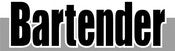 Bartender brand logo