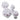 Mondo Daisy Fondant Plunger Cutter - Set of 4