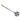 Wok Ladle 100mm Wooden Handle
