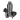 Cocktail Shaker Set Gun Metal Black 5pce - Zanzi