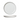 Steelite Black Line Nordic White Coupe Plate  28cm