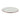 Steelite Cabernet White Oval Plate With Red And Green Line 20.5CM