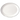 Steelite Black Line Oval Plate 28cm