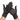 Disposable Gloves Black Nitrile Powder Free - Box of 100