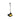 Upright Lobby Dustpan with Broom - Black